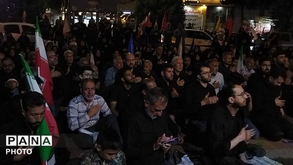 مراسم شب دوم محرم در بلوار فضل نیشابور-۲