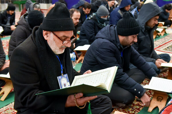 آیین معنوی اعتکاف در حرم مطهر رضوی- ۳