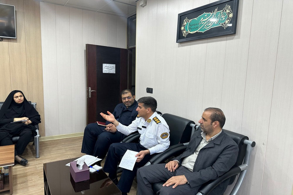نشست خبری رئیس پلیس راهور استان بوشهر