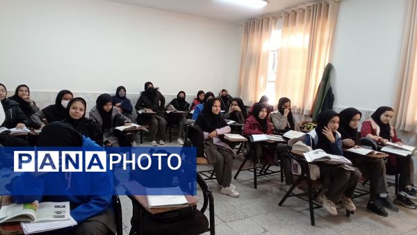 طرح مدام در دبیرستان نمونه اندیشه شهرستان کاشمر