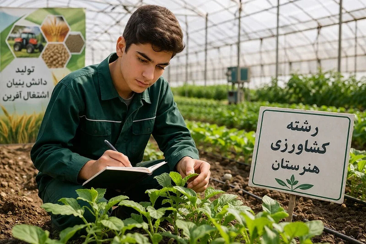هنرستان‌ها در تأمین نیروی انسانی آینده کشاورزی نقش مؤثری دارند