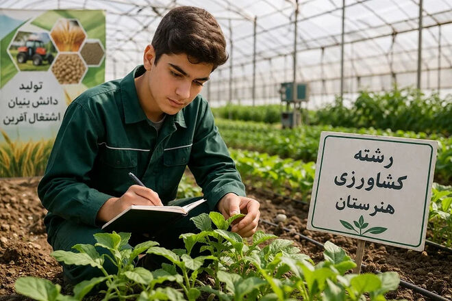 هنرستان‌ها در تأمین نیروی انسانی آینده کشاورزی نقش مؤثری دارند + فیلم