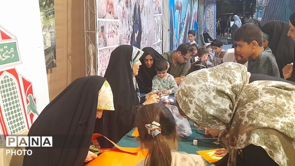 قاب پانا میزبان تصاویری از موکب روایتِ یک نگاه در شب عید ولایت