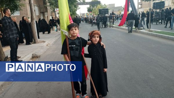 مراسم عزاداری عصر عاشورا در خلیل آباد 