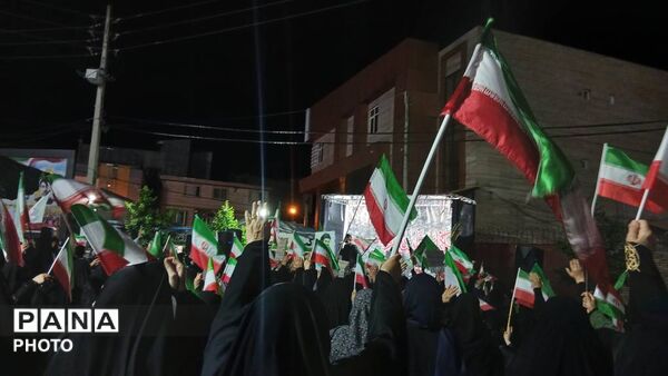 اجتماع حامیان آرمان‌های انقلاب اسلامی در گلوگاه 