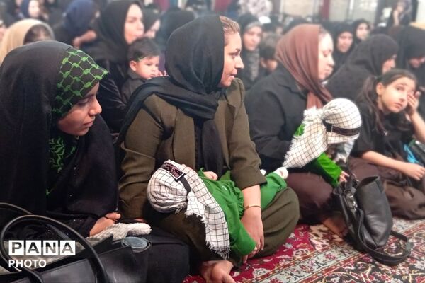 همایش شیرخوارگان حسینی در حسینیه النبی(ص) یاسوج