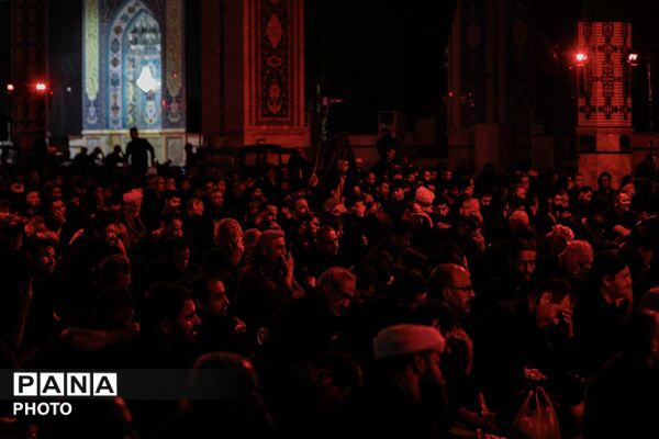مراسم شام غریبان در مسجد مقدس جمکران