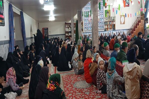 جشن انقلاب به مناسبت راهپیمایی یوم‌الله ۲۲ بهمن در مسجد جامع شهر بار