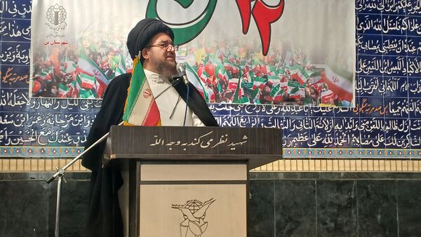 حضور پرشکوه مردم حماسه ساز بن در راهپپیمایی ۲۲ بهمن