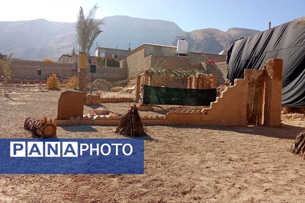 اجرای تعزیه شهادت حضرت زهرا (س) در روستای ظفرآباد شیراز