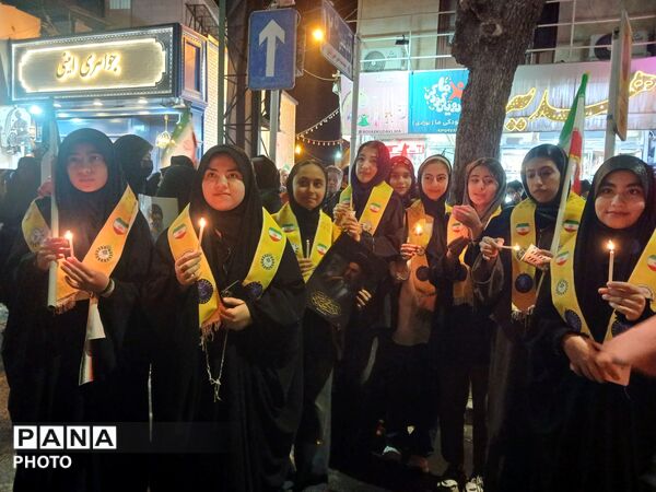 آیین چهلمین روز شهادت امام خامنه‌ای، میهمان دیار کهن نیشابور
