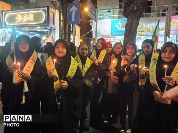 آیین چهلمین روز شهادت امام خامنه‌ای، میهمان دیار کهن نیشابور