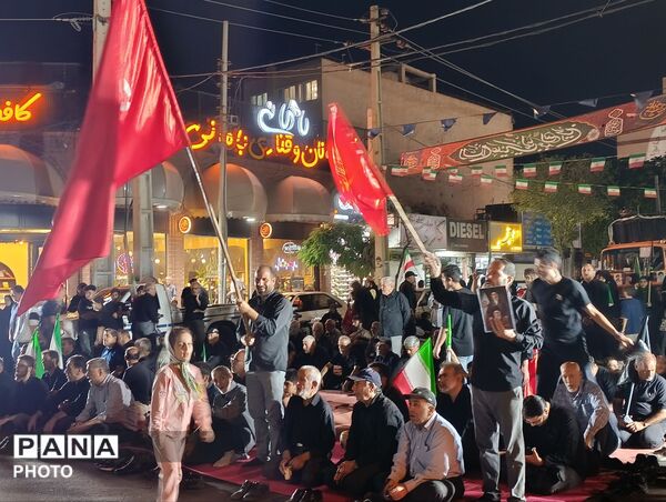 مراسم عزاداری شب دوم محرم در اجتماعات فردیس