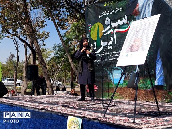 پویش سرو ایران؛یادگاری از جنگ اخیر در دل طبیعت