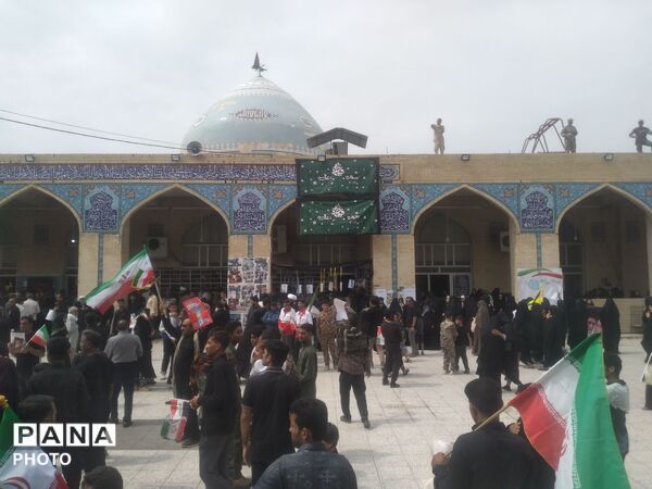 راهپیمایی روز قدس در میناب