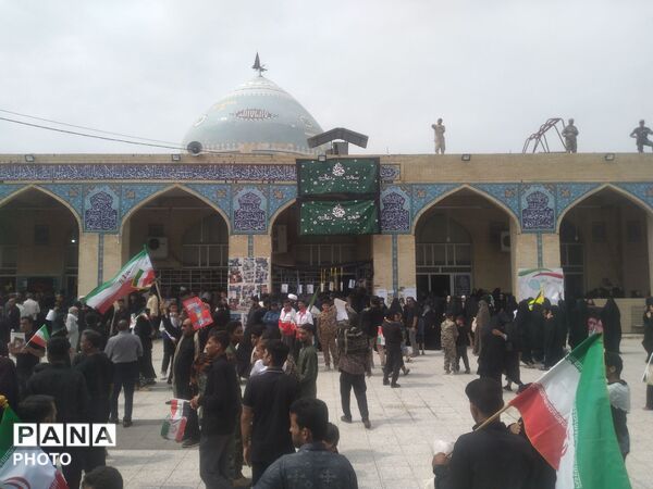 راهپیمایی روز قدس در میناب