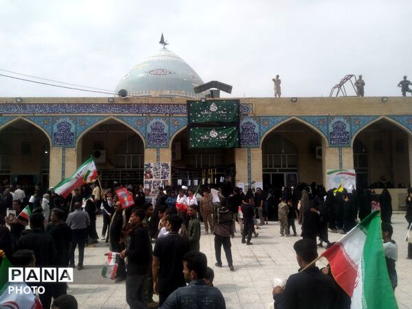 راهپیمایی روز قدس در میناب