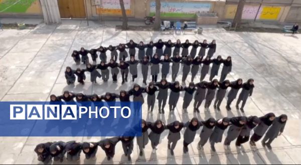 اجرای پیرامید در دبیرستان فاطمه الزهرا(ص) آشخانه