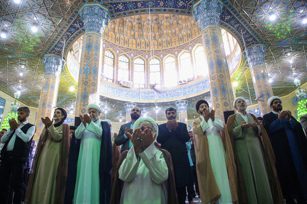 نماز عید قربان در مسجد مقدس جمکران