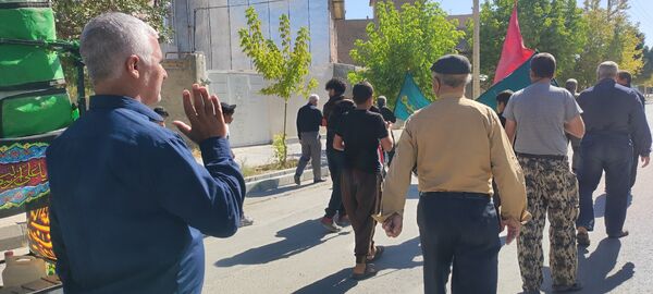 هیئت عزادارن مسجد قمر بنی هاشم شهرستان شیروان