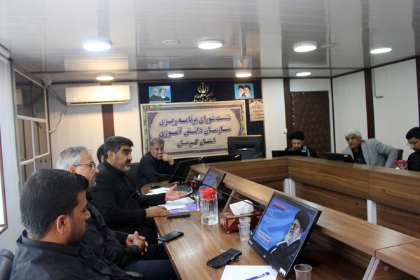 جلسه شورای برنامه‌ریزی سازمان دانش‌آموزی استان کرمان