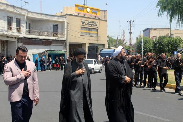 مراسم عزاداری روز عاشورا در شهرستان فردیس