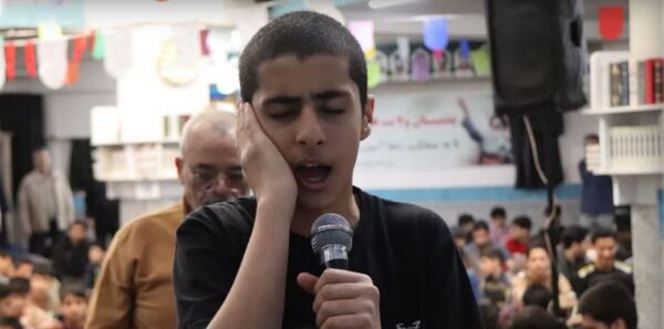 حال و هوای دانش آموزان معتکف در مسجد امام خمینی (ره) جاهد شهر مشهد مقدس 