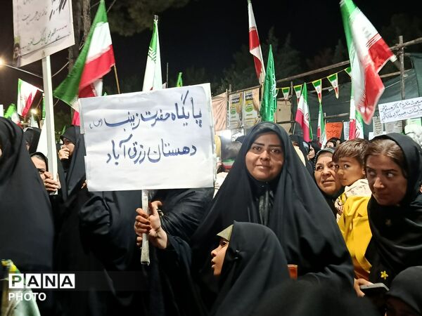 سلام فرمانده؛ زمزمه روی لب های مردم کاشمر 