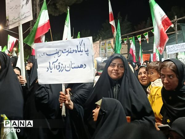 سلام فرمانده؛ زمزمه روی لب های مردم کاشمر 