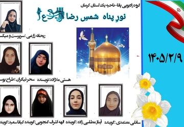 نورِپناه ؛ شمسِ رضا علیه السلام 