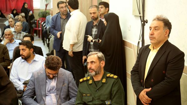 خشت گذاری ۵ پروژه‌ عمرانی منطقه ۵ آموزش و پرورش شهر تهران