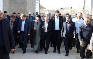 بازدید وزیر آموزش و پرورش از مدرسه شهید نوروزی در روستای شیخ‌آلو