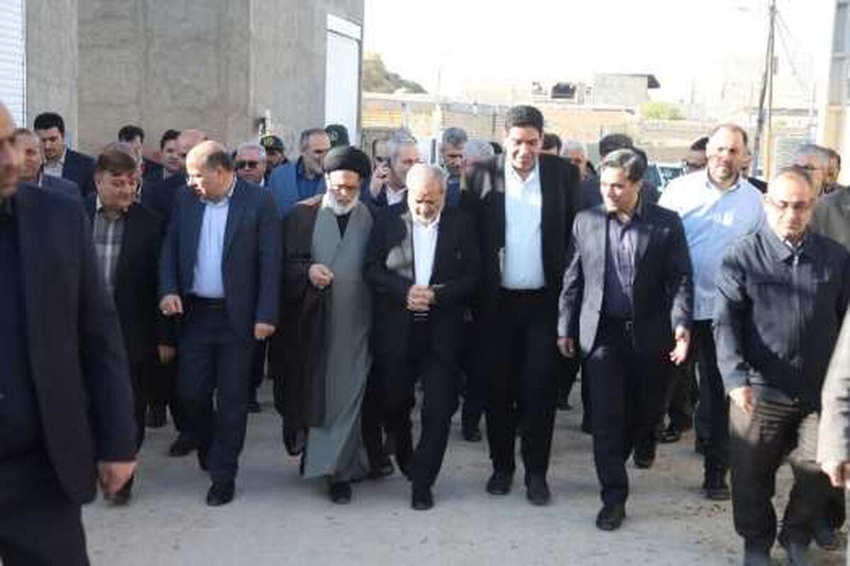 بازدید وزیر آموزش و پرورش از مدرسه شهید نوروزی در روستای شیخ‌آلو