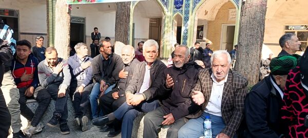 مراسم تشییع پیکر جانباز شهید علی فتح آبادی