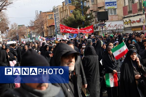 راهپیمایی 22 بهمن در آذربایجان غربی