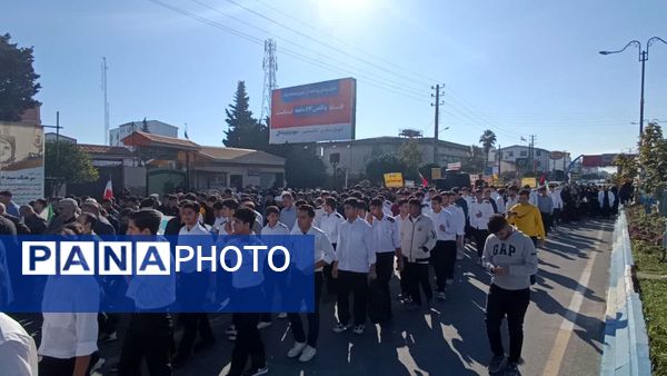 محمودآباد یکصدا علیه استکبار 