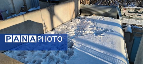 اولین بارش برف در سال ۱۴۰۳  در نیشابور