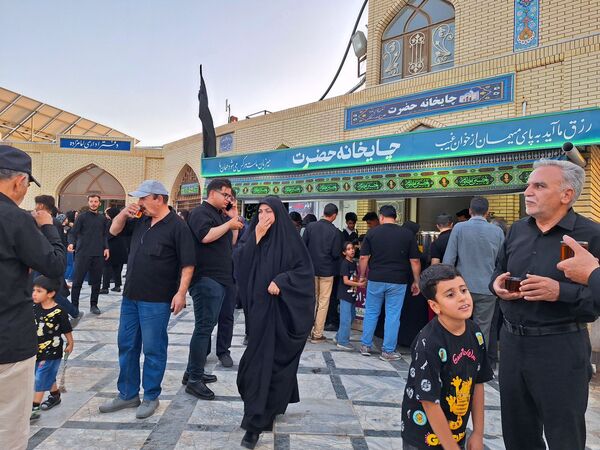 حضور گسترده هیئات مذهبی در بارگاه منور امام زاده محمد عابد 