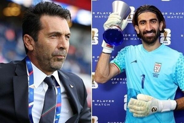 جام جهانی ۲۰۲۶/ تمجید بوفون از عملکرد بیرانوند