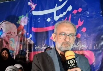 گرامیداشت یاد شهدای مدرسه شجره طیبه در شهر کهک