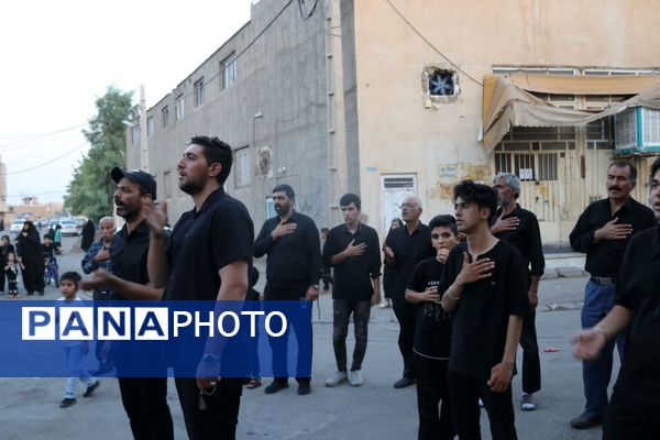 مراسم سالروز شهادت امام حسن مجتبی(ع) در شهر قنوات قم