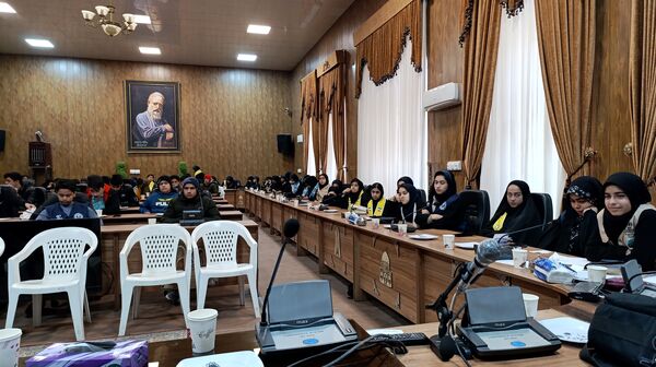 سومین همایش خبرنگاری پانا دانش‌آموزان متوسطه اول و دوم در نیشابور