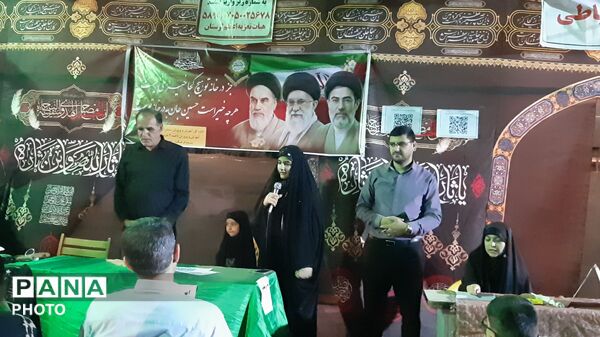 برگزاری برنامه‌های فرهنگی و هنری فرهنگیان ناحیه 2 خرم‌ آباد در موکب تعزیه اعظم لرستان