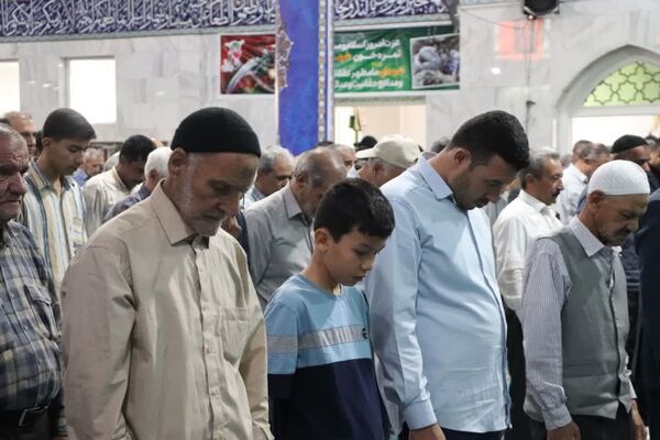 اقامه نماز جمعه قروه به امامت حجت‌الاسلام عابدین رستمی