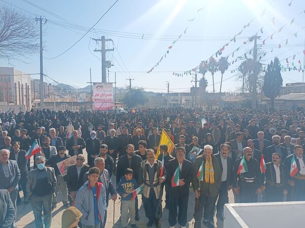 راهپیمائی یوم الله ۲۲بهمن در شهرستان آبدانان