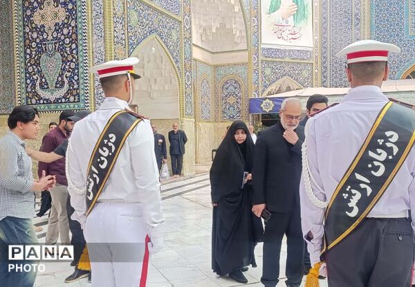 گلباران مزار امیر سپهبد شهید «موسوی» در قم