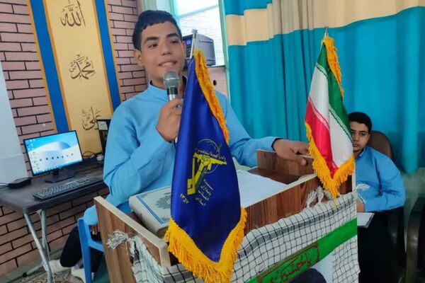 مراسم یادواره شهدا در آموزشگاه امین شهید بکائی