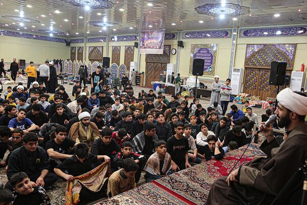 مراسم اعتکاف در ۸۹ مسجد استان کرمانشاه با مشارکت گسترده دانش‌آموزان