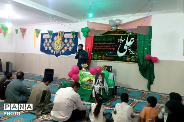 جشن باشکوه عید غدیر در مسجد حضرت ابوالفضل (ع) شهرک انقلاب رودبار
