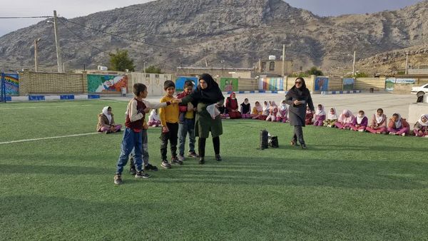 پویش صبحانه سالم در مدارس روستایی شهرستان باشت